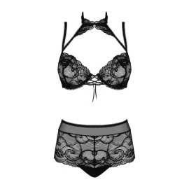Obsessive set Elizenes - černý: S/M