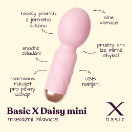 BASIC X Daisy mini masážní hlavice