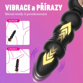 BASIC X Leo vibrační anální kolík