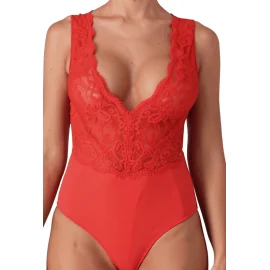 Passion EVALIE body - červené L