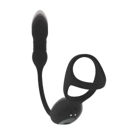 Levelz Vibrating and Thrusting stimulátor prostaty a perinea s erekčním kroužkem