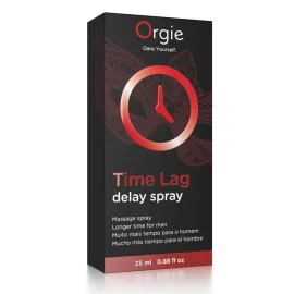 Krabička s produktem sprej na oddálení ejakulace Orgie Time Lag 25 ml