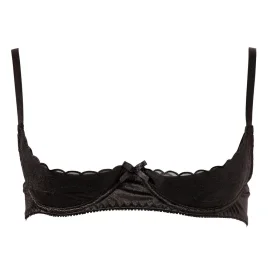 Cottelli Lingerie Basic polo-podprsenka černá 80B