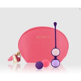 Rianne S Set venušiny kuličky a taštička Coral Rose