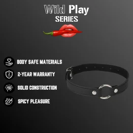 Erospace obojek s kroužkem Wild Play C17