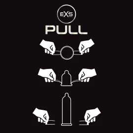 EXS Pull Non-Latex kondomy 3 ks