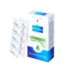 Gyntima vaginální čípky Probiotica FORTE 10 ks