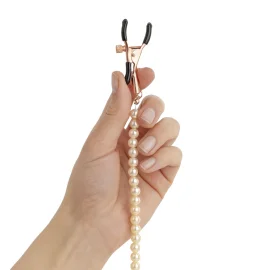 Rosy Gold Pearls svorky na bradavky