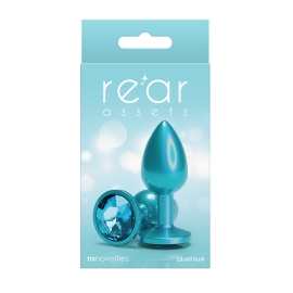 Rear Assets anální kolík Iridescent Teal S