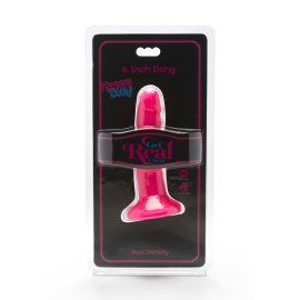 Get Real Happy dicks dildo 15 cm růžové