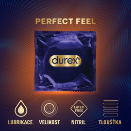 Durex kondomy Perfect Feel 16 ks