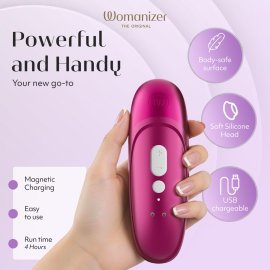 Womanizer Pro stimulátor na klitoris Vibrant pink