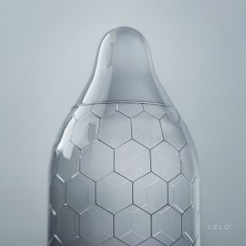 Lelo HEX Respect XL kondomy 3 ks