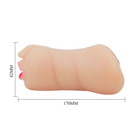 Zoey Premium Dual oboustranný masturbátor Light skin