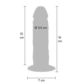 Get Real Silicone Foreskin dildo 15 cm