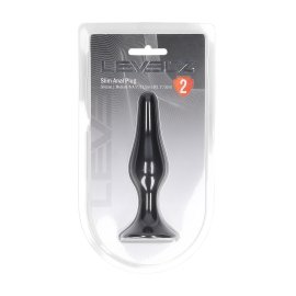 Levelz Slim anální kolík M černý