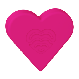 Love Signal  Heart anální kolík S - růžový