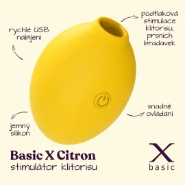 BASIC X Citron tlaková pomůcka