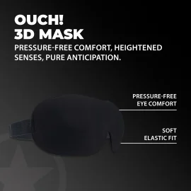 Ouch! 3D maska na oči - Black