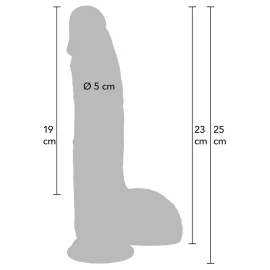 Hidden Desire Inferno realistické dildo 23 cm