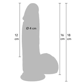 Hidden Desire Inferno realistické dildo 16 cm