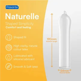 Pasante kondomy Naturelle 2 ks