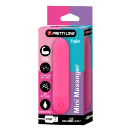 Stefan mini vibrátor - růžový
