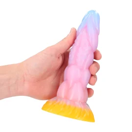 Rainbow Canine dildo - růžová