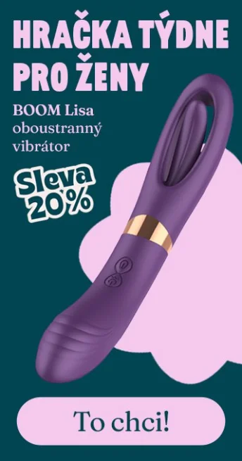 Akce týdne pro ženy - oboustranný vibrátor BASIC X Lisa s 20% slevou