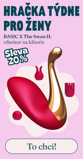 Akce týdne pro ženy - vibrátor na klitoris BASIC X The Swan s 20% slevou