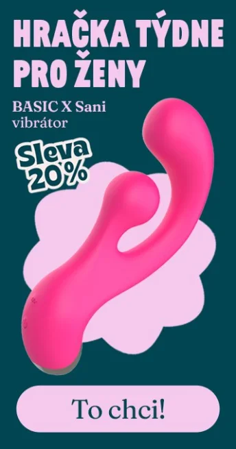 Akce týdne pro ženy - vibrátor na klitoris BASIC X Sani s 20% slevou