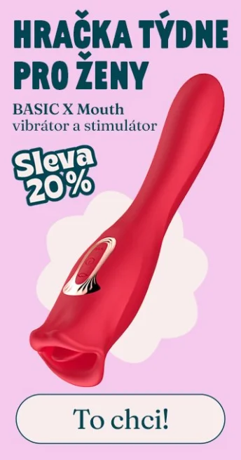 Akce týdne pro ženy - BASIC X Mouth vibrátor a stimulátor klitorisu 2v1 s 20% slevou