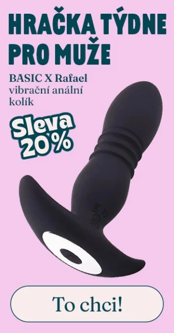 Akce týdne pro muže - stimulátor prostaty BASIC X Rafael s 20% slevou