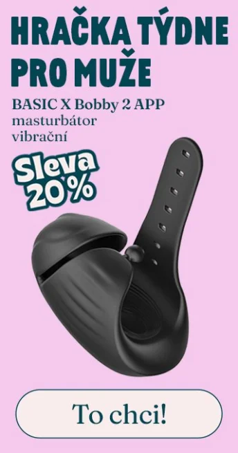 Akce týdne pro muže - masturbátor BASIC X Bobby2 s 20% slevou