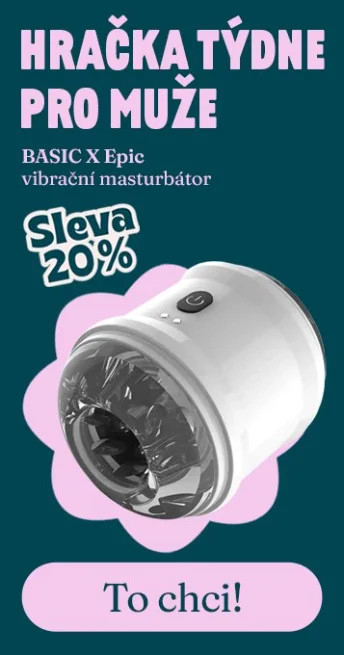 Akce týdne pro muže - masturbátor BASIC X Epic s 20% slevou