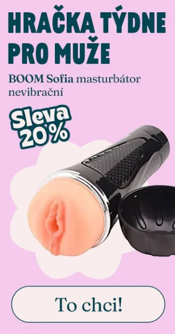 Akce týdne pro muže - masturbátor BOOM Sofia s 20% slevou