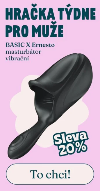 Akce týdne pro muže - masturbátor BASIC X Ernesto s 20% slevou
