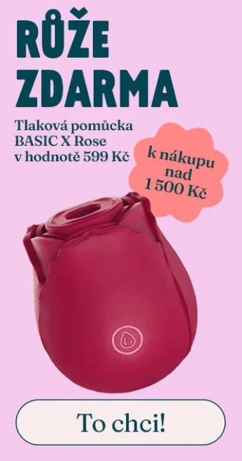 Získejte podtlakový stimulátor klitorisu Rose jako dárek!