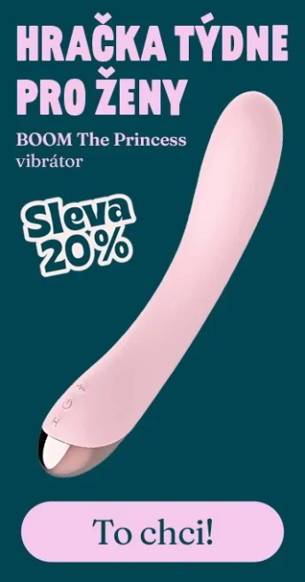 Akce týdne pro ženy - klasický vibrátor BOOM Princess s vyhříváním s 20% slevou