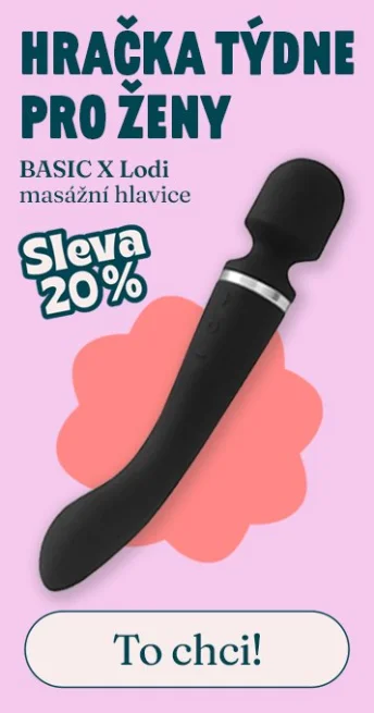 Akce týdne pro ženy - oboustranná masážní hlavice BASIC X Lodi se slevou 25 %