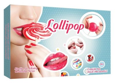 Lollipop orální pohlazení Erotická stolní společenská hra