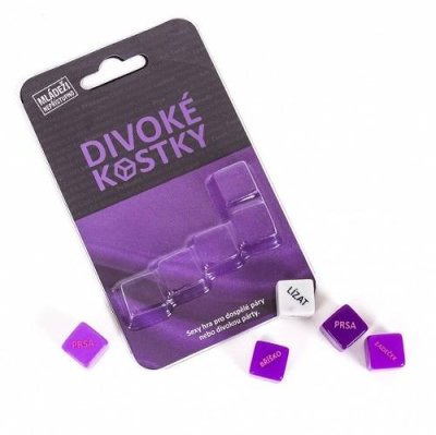Divoké kostky Erotická společenská hra