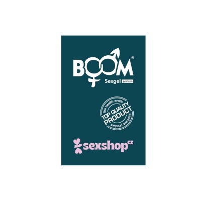 BOOM Sexgel silikonový lubrikační gel 3 ml