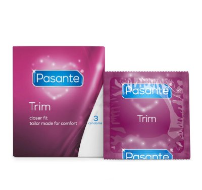 Pasante kondomy Trim - 3 ks