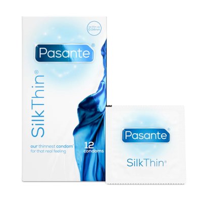 Pasante kondomy Silk Thin 12 ks