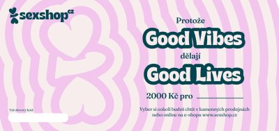 Dárkový poukaz v hodnotě 2000 Kč