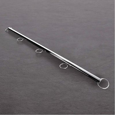 Steel by Shots tyč s očky 76 cm - stříbrná