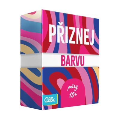 Albi Přiznej barvu - páry 18+ karetní hra