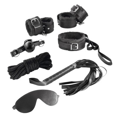 Crushious BDSM set 8 ks - černý