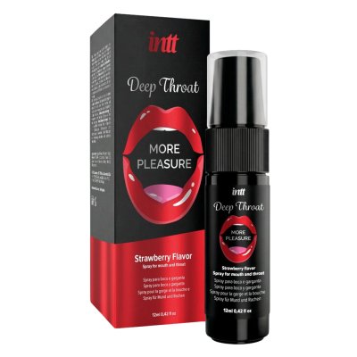 intt Deep throat Oral sex spray Strawberry 12 ml